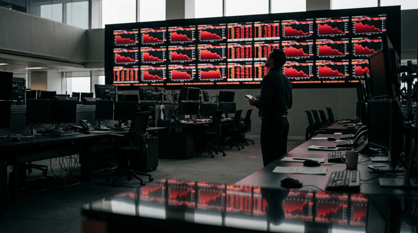 Stock market price board